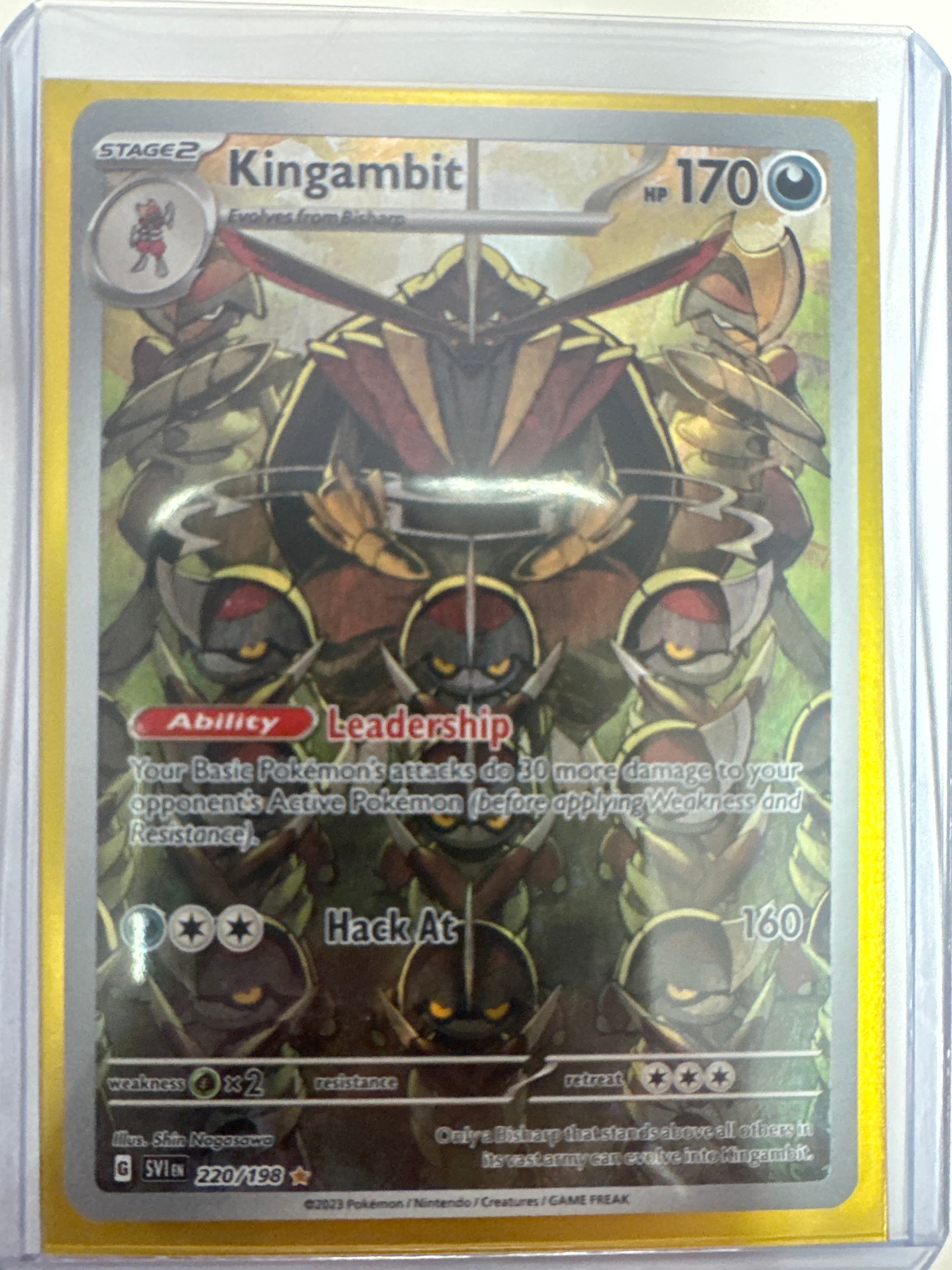 Pokémon | Kingambit 220/198 • Scarlet & Violet