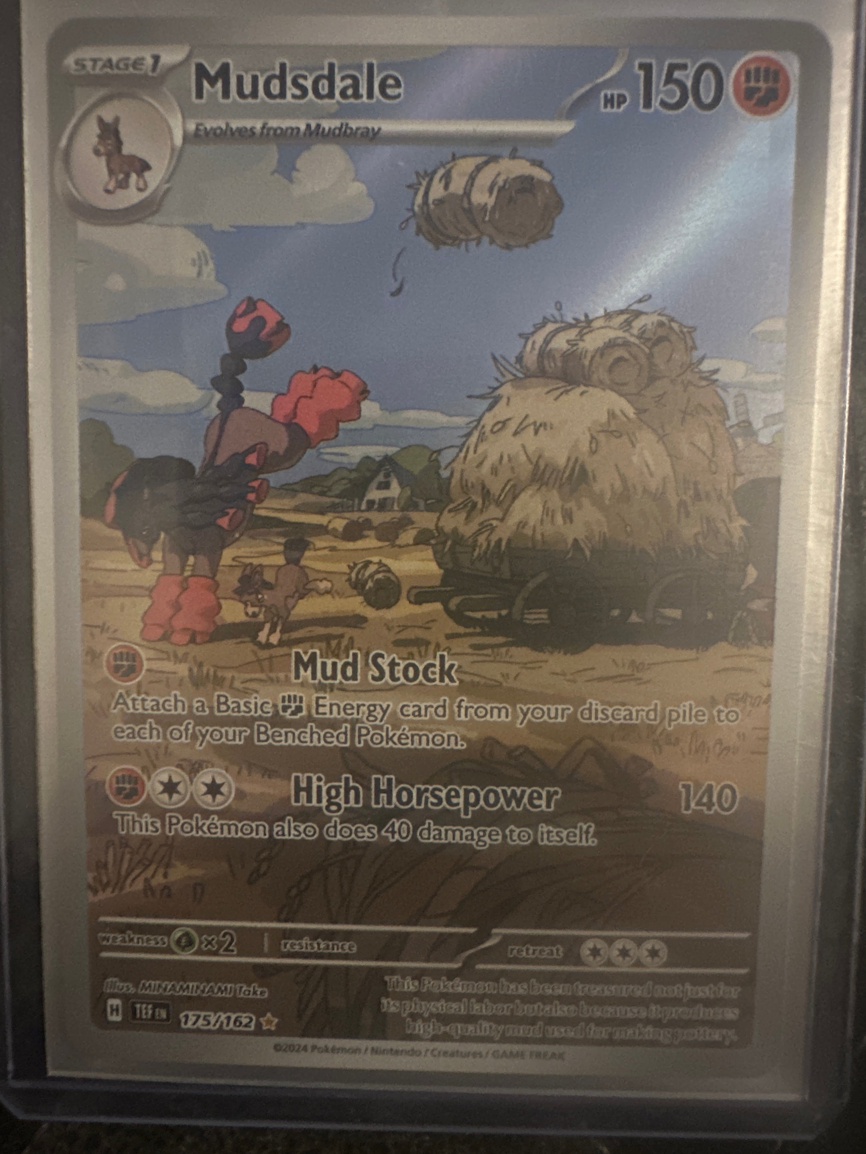 Pokémon | Mudsdale 175/162 • Temporal Forces