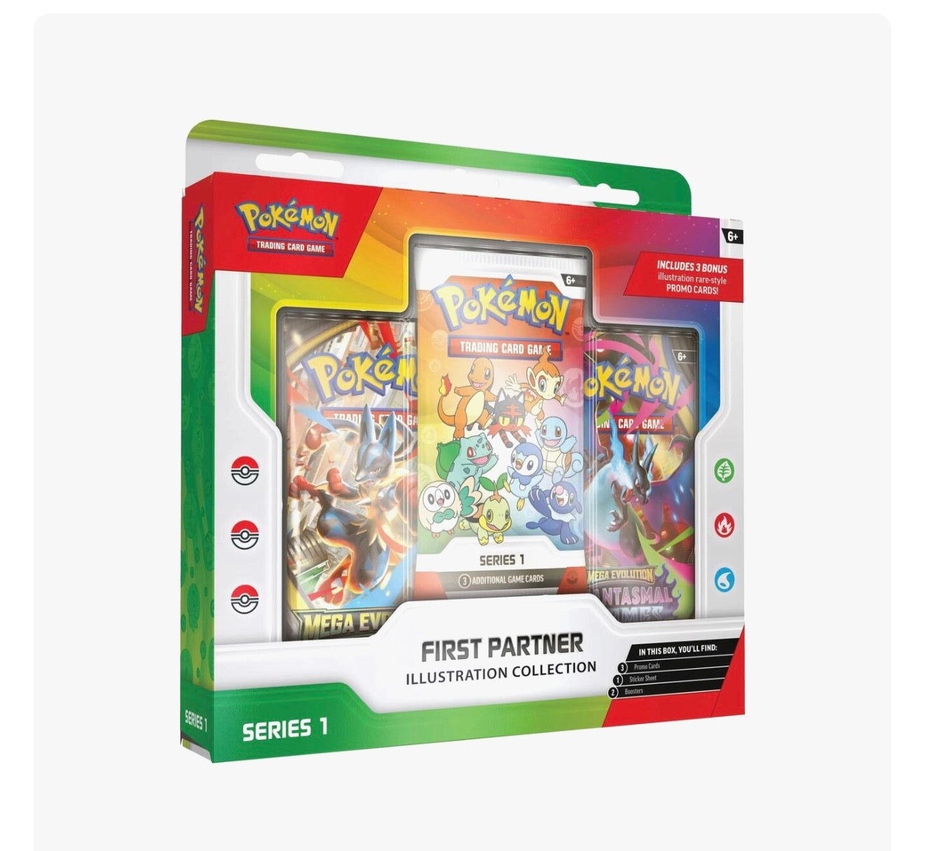 Pokemon | First Partner Illustration Collection Series 1