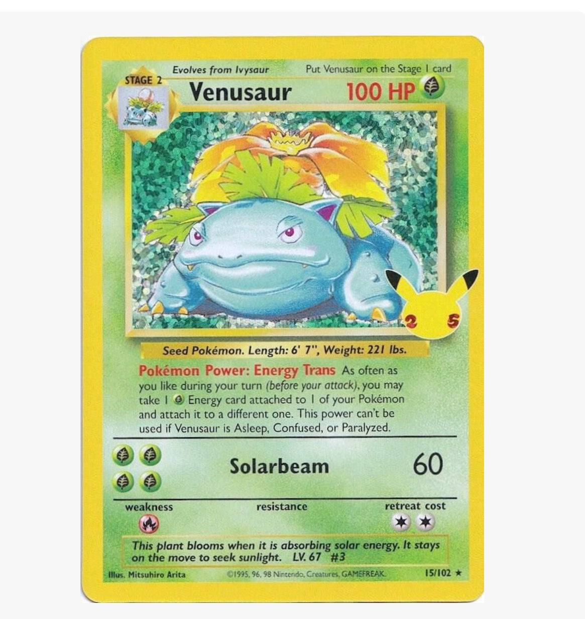 Venusaur - Celebrations: Classic Collection (CCC)