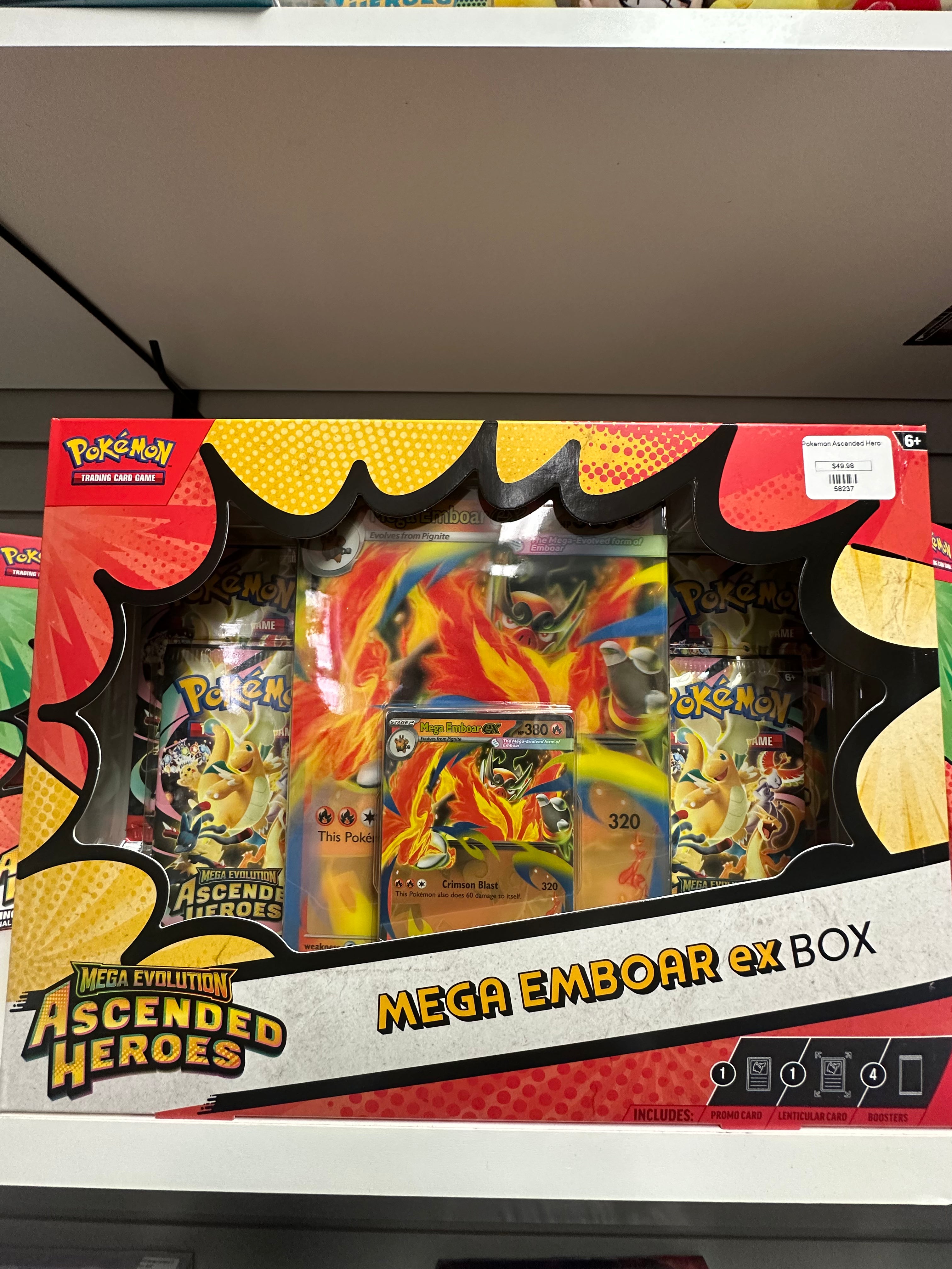 Pokémon | Ascended Heroes Mega Emboar EX Box