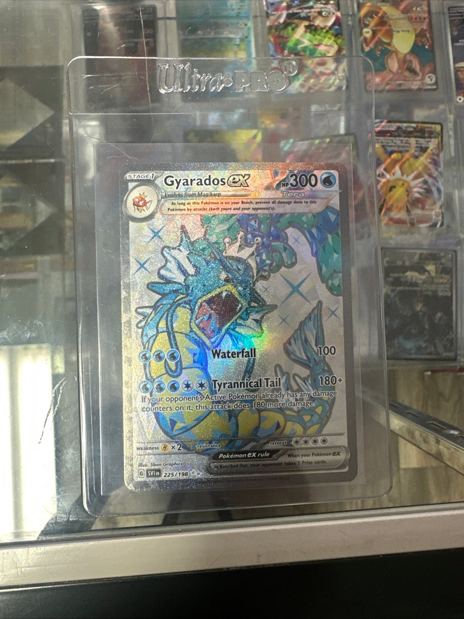Pokémon | Gyarados EX Ultra Rare 225/198