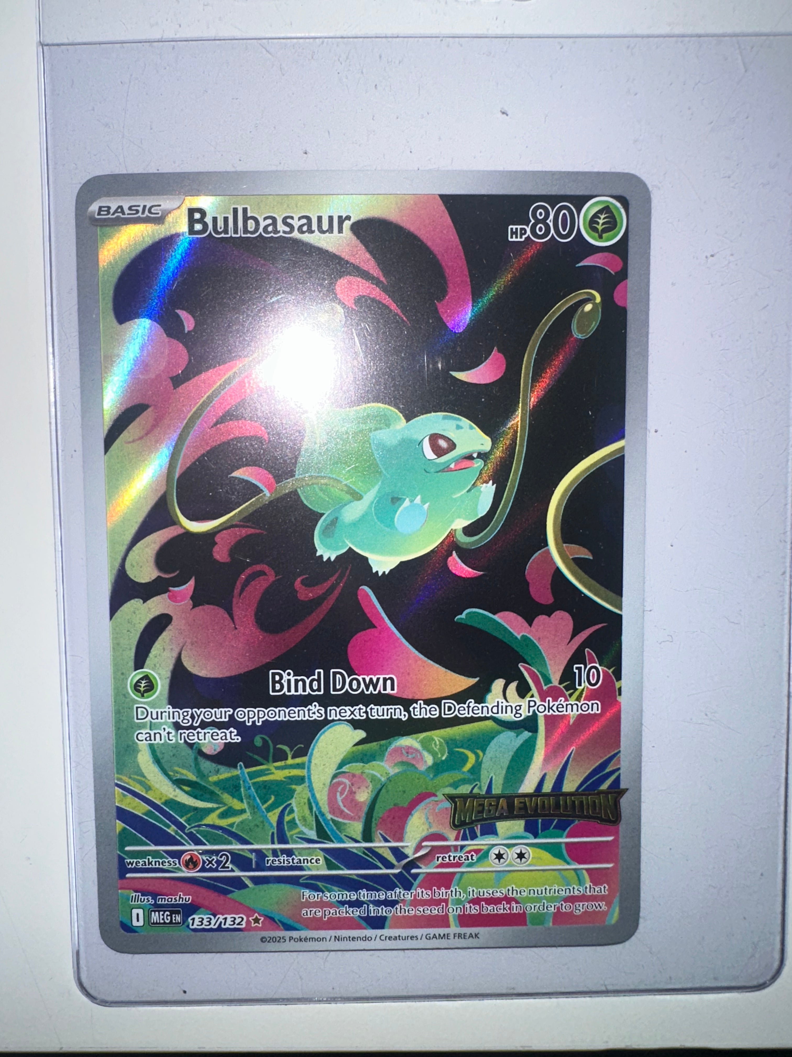 Pokémon | Bulbasaur Stamped Promo 133/132