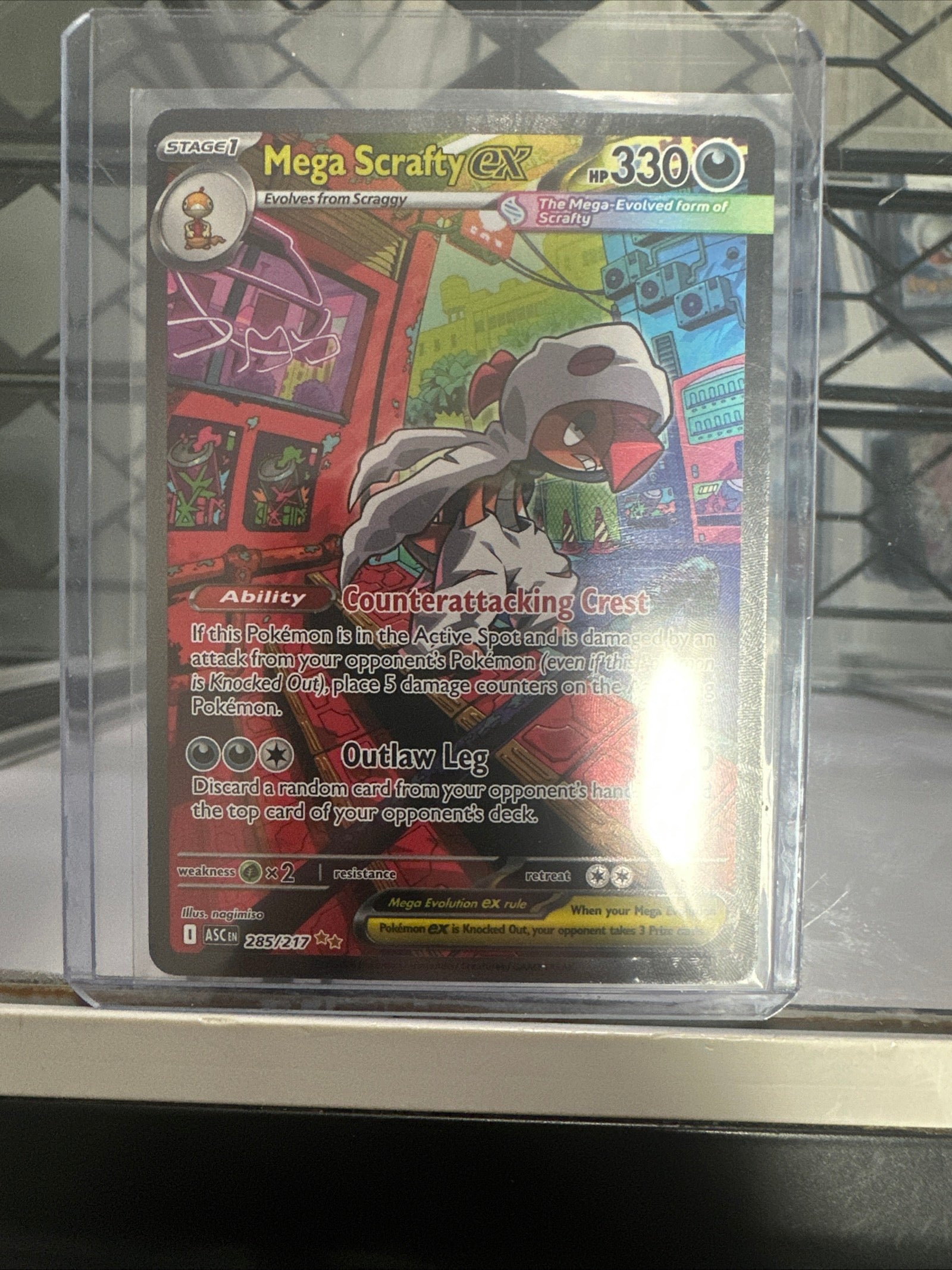 Pokémon | Mega Scrafty EX 285/217