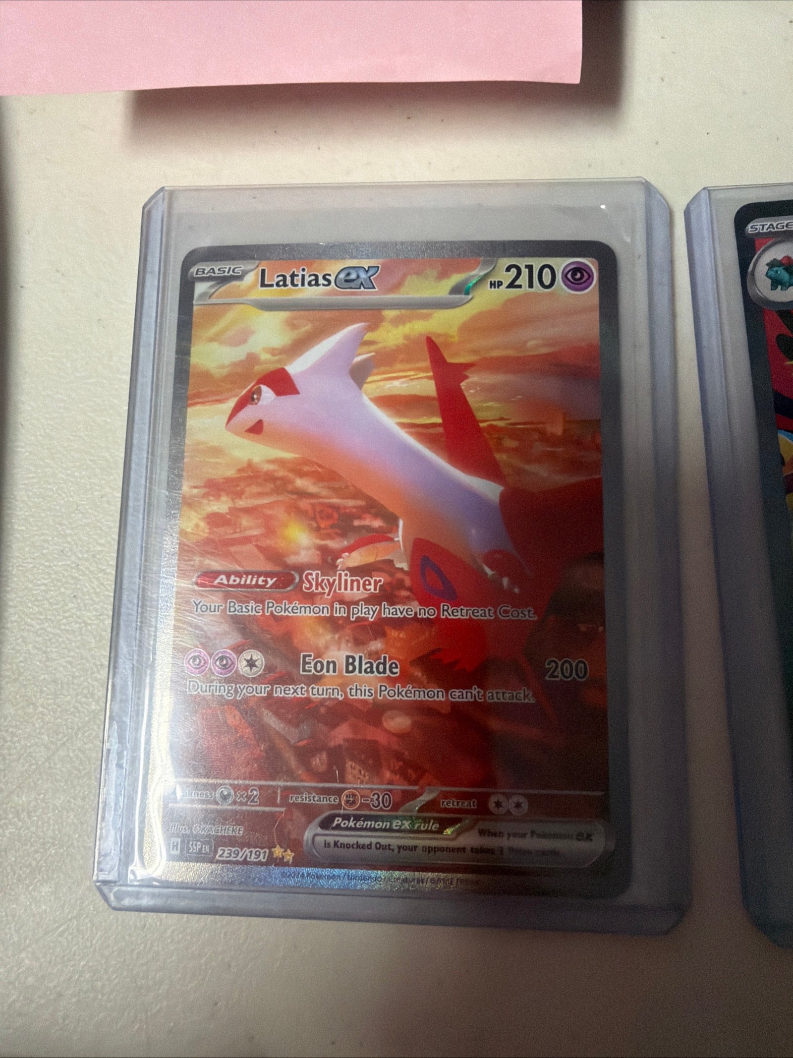 Pokémon | Latias Ex SIR 239/191 Surging Sparks
