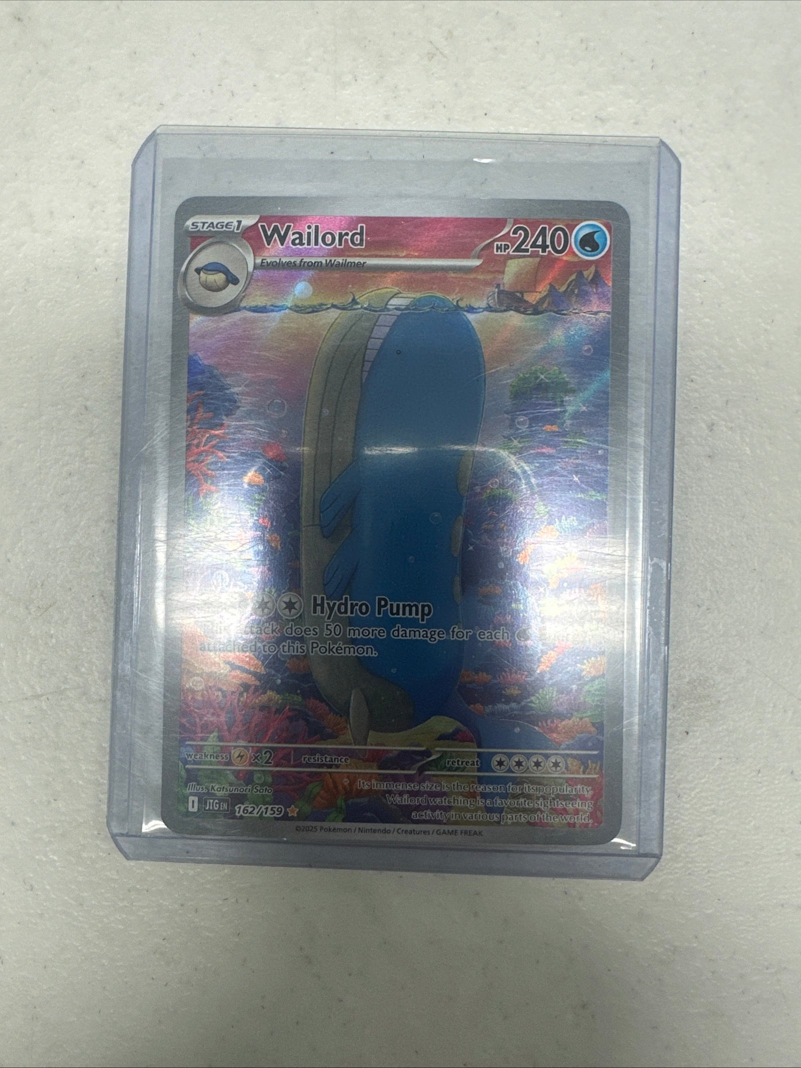 Pokémon | Wailord IR 162/159