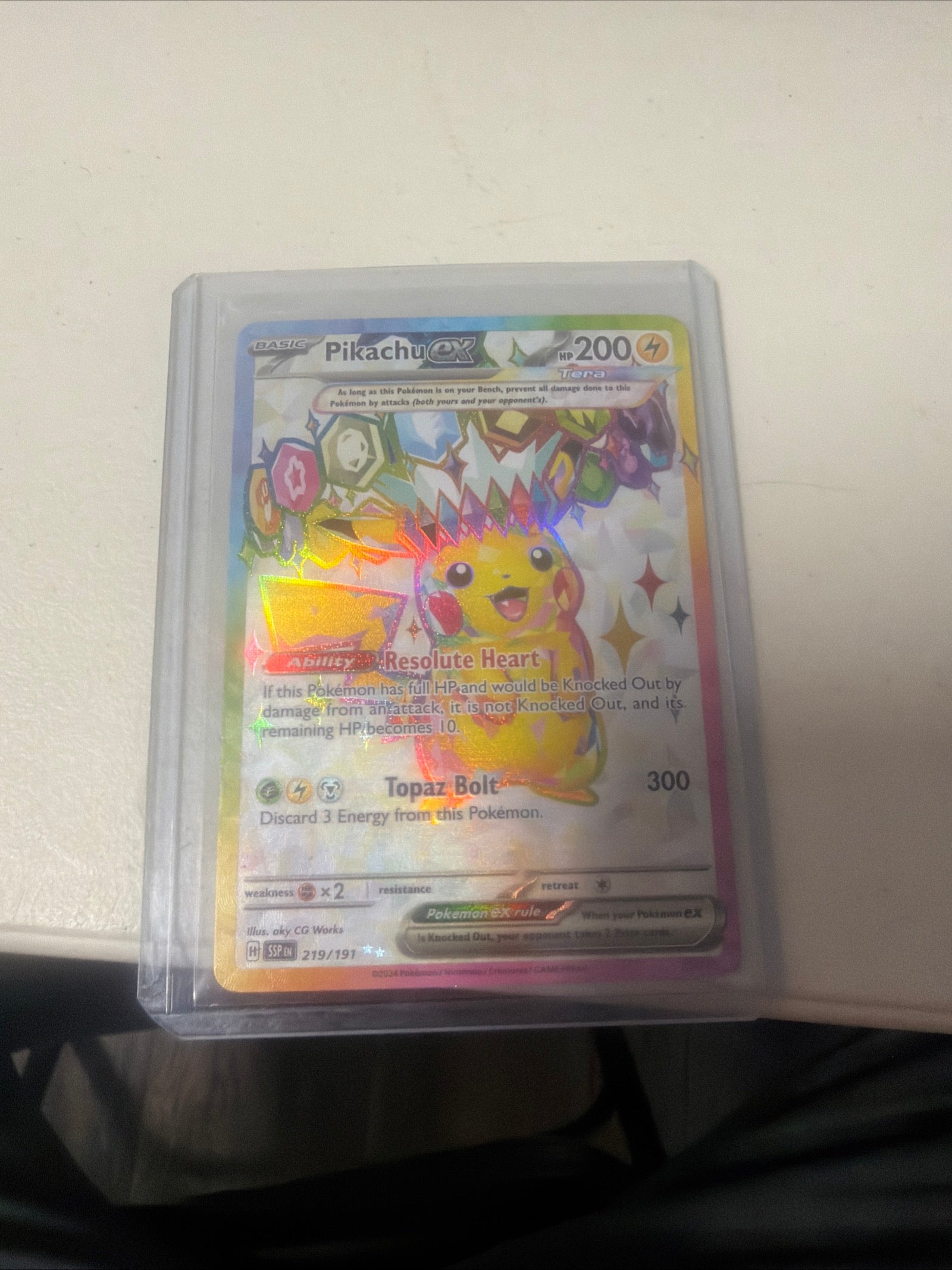 Pikachu | 219/191 Sv08: Surging Sparks