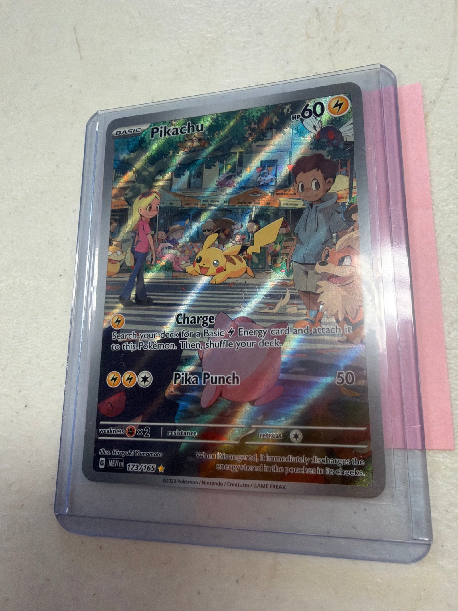 Pokémon Pikachu 173/165 Scarlet & Violet 151