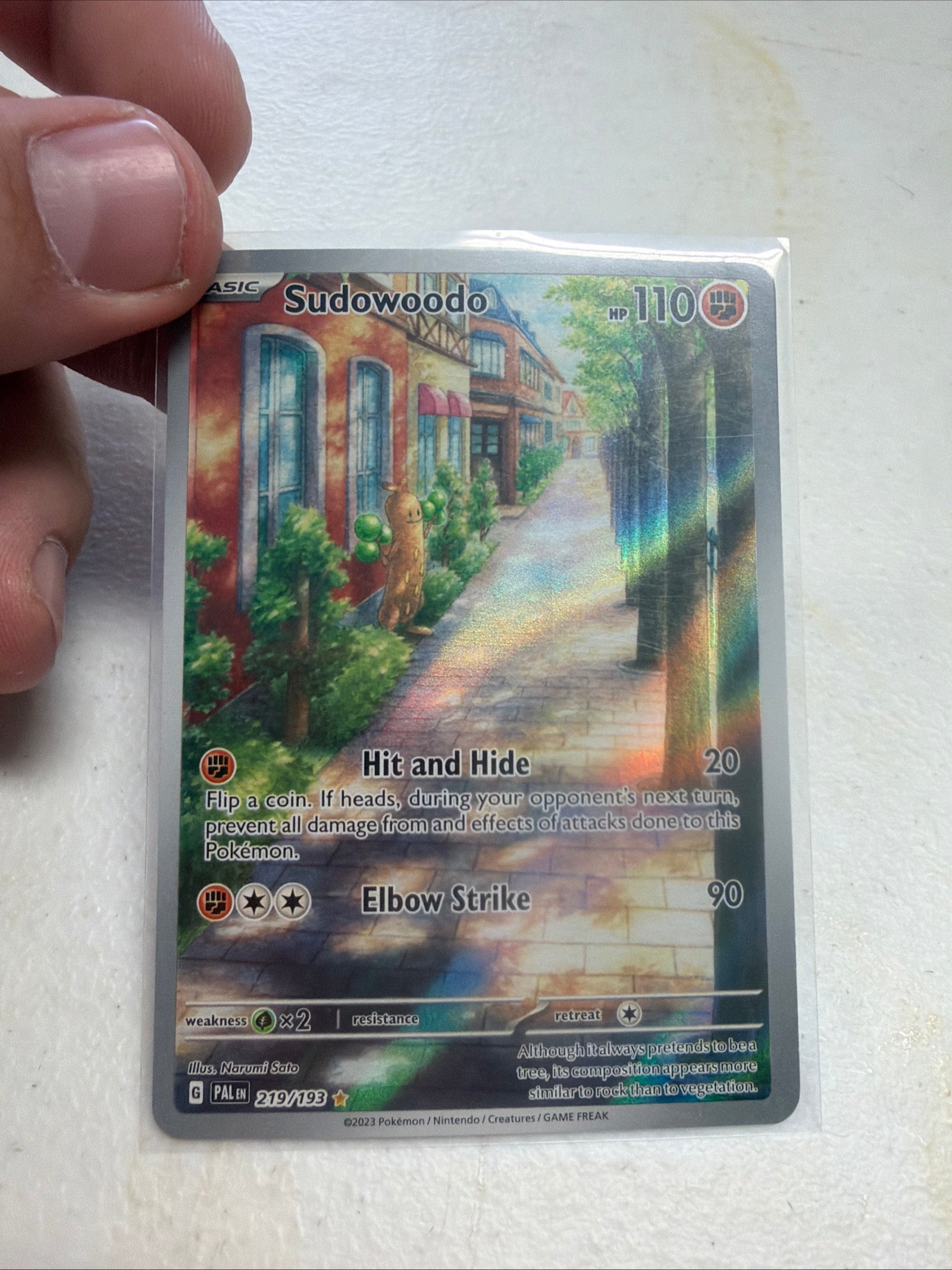 Pokemon | Sudowoodo - 219/193 - SV02: Paldea Evolved (PAL)