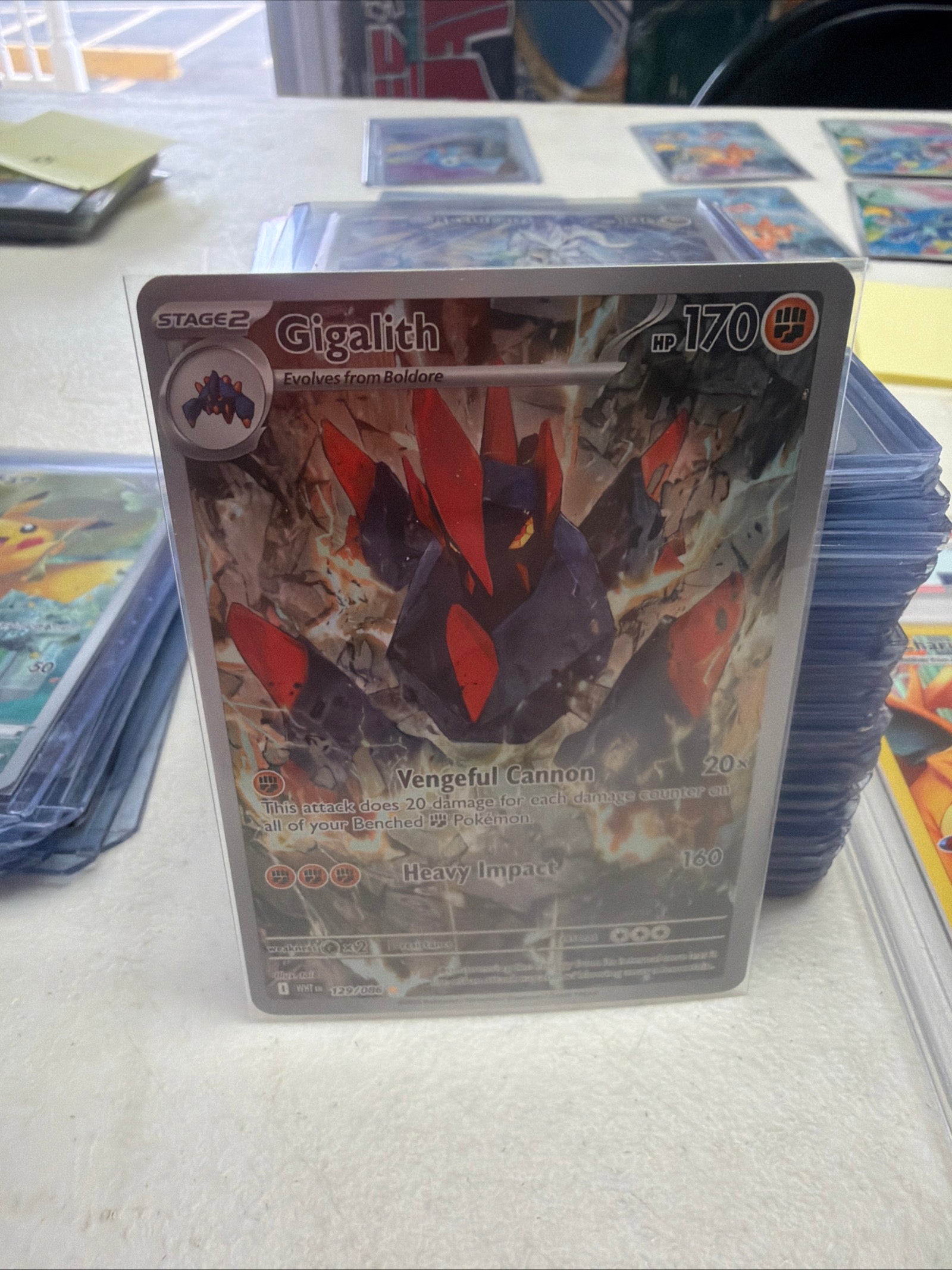 Pokemon | Gigalith 129/086 White Flare