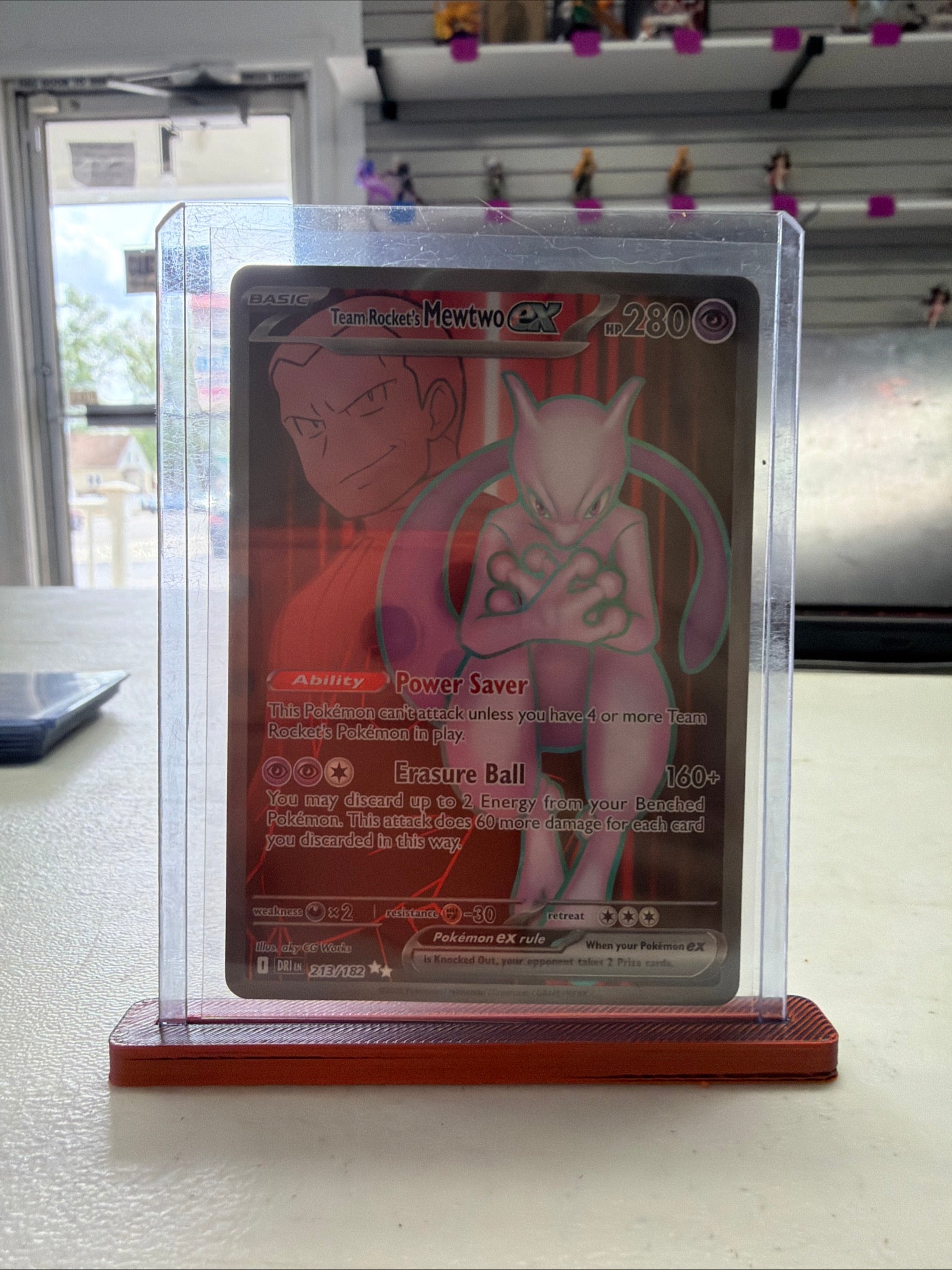 Pokémon | Team Rockets Mewtwo EX 213/182