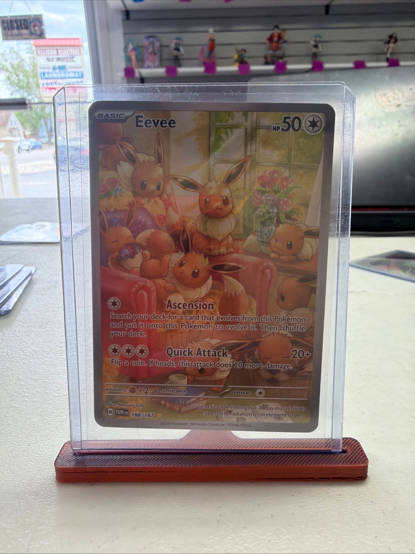 Pokémon | Eevee Sv06 188/167 Twilight Masquerade