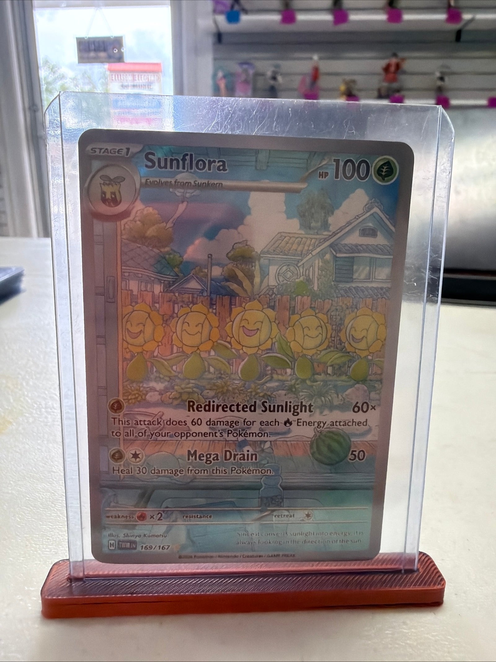 Pokémon | Sunflora 169/167 Sv06 Twilight Masquerade