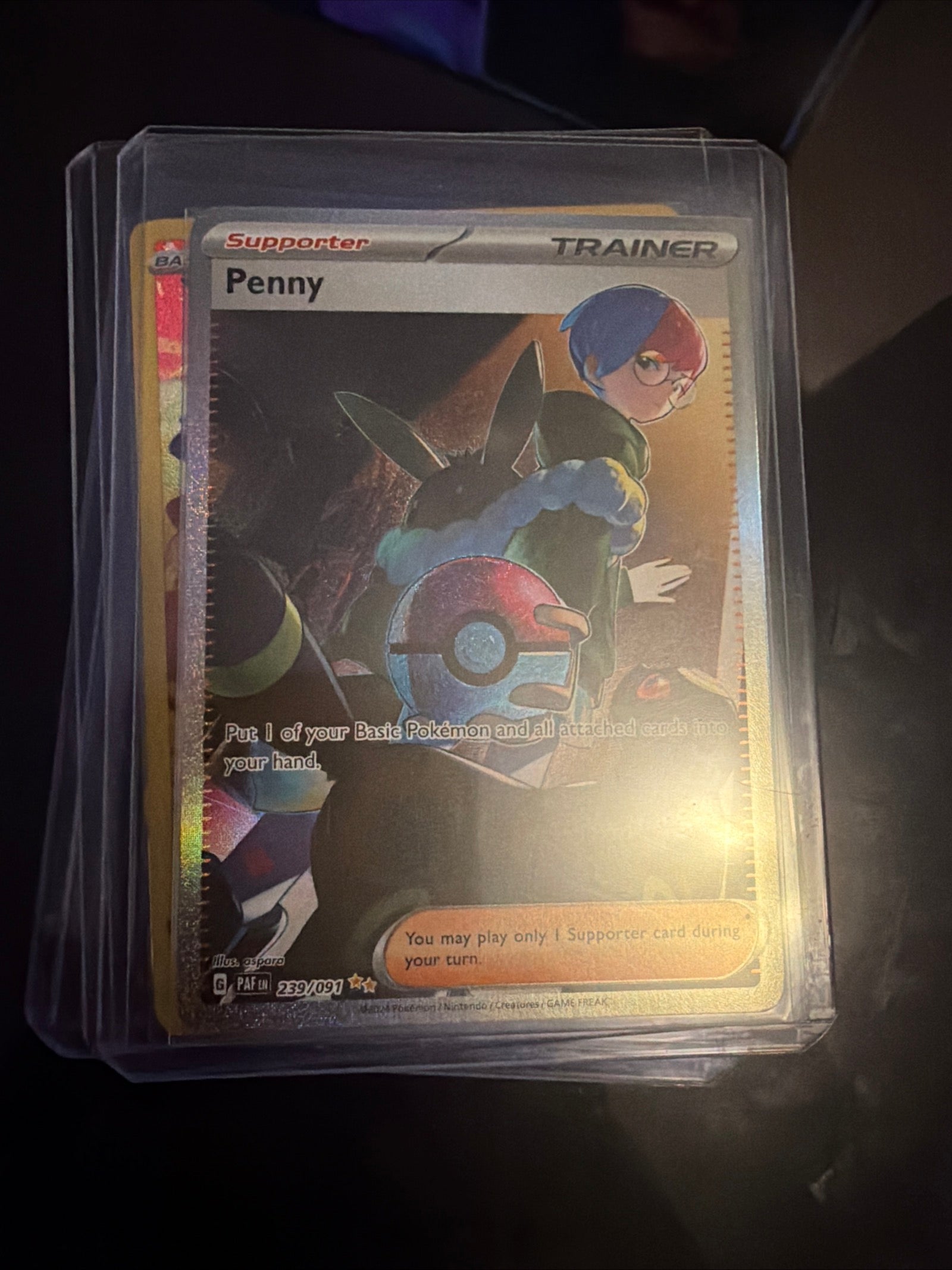Pokemon | Penny | 239/091 SV: Paldean Fates